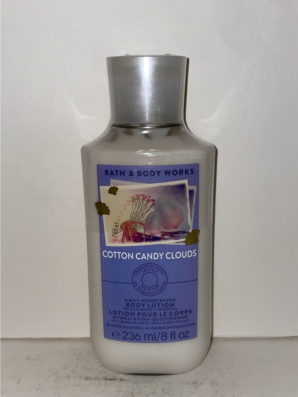 Bath & Body Works Cotton Candy Clouds Body Lotion 8oz Discontinued New